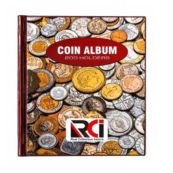 200 Pocket Coin Collection Storage Album Book for Collectors 1 Pcs – Atozshopi