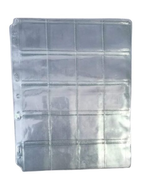 Coin Holder Sheets 15mm – Pack of 10 | For Coin Collection & Storage – Atozshopi
