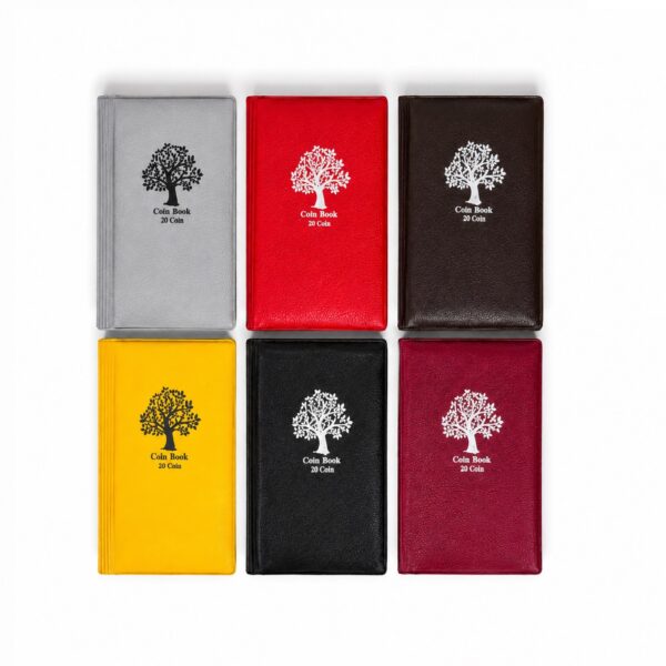 20 Pocket Coin Album for Coin Collection | Pack of 6 Pcs – Atozshopi